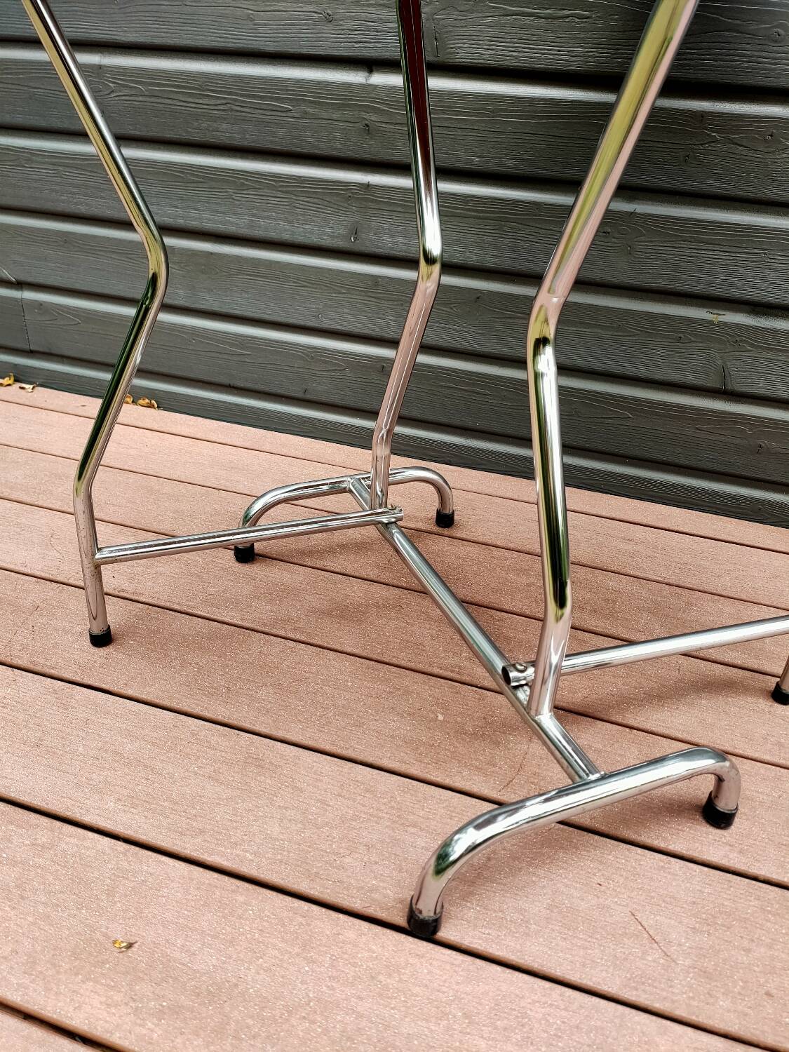 Table pliante vintage en formica