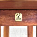 Low wooden stool FSC
