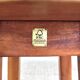 Tabouret bas en bois FSC
