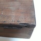 Wooden crate box 46.2x19.3cm with compartments