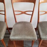Lot de 6 chaises vintage