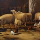 Belgian Artist, Baroque Scene, 1991, Oil on Canvas, Frame