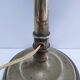 brass glass art deco lamp