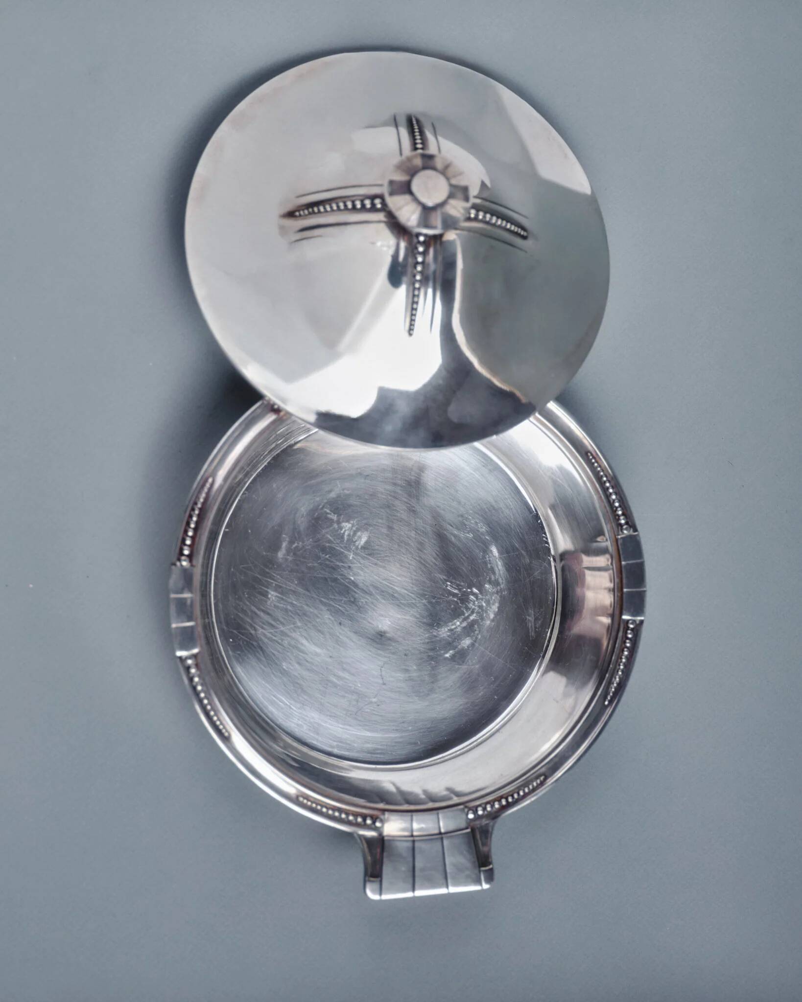 Silver-plated metal tureen, Samuel Askenfeld