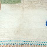 Handmade Moroccan rug in wool 3 x 2 m