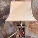 Lacquered lamp from the 1960s, "Le Dauphin" house.