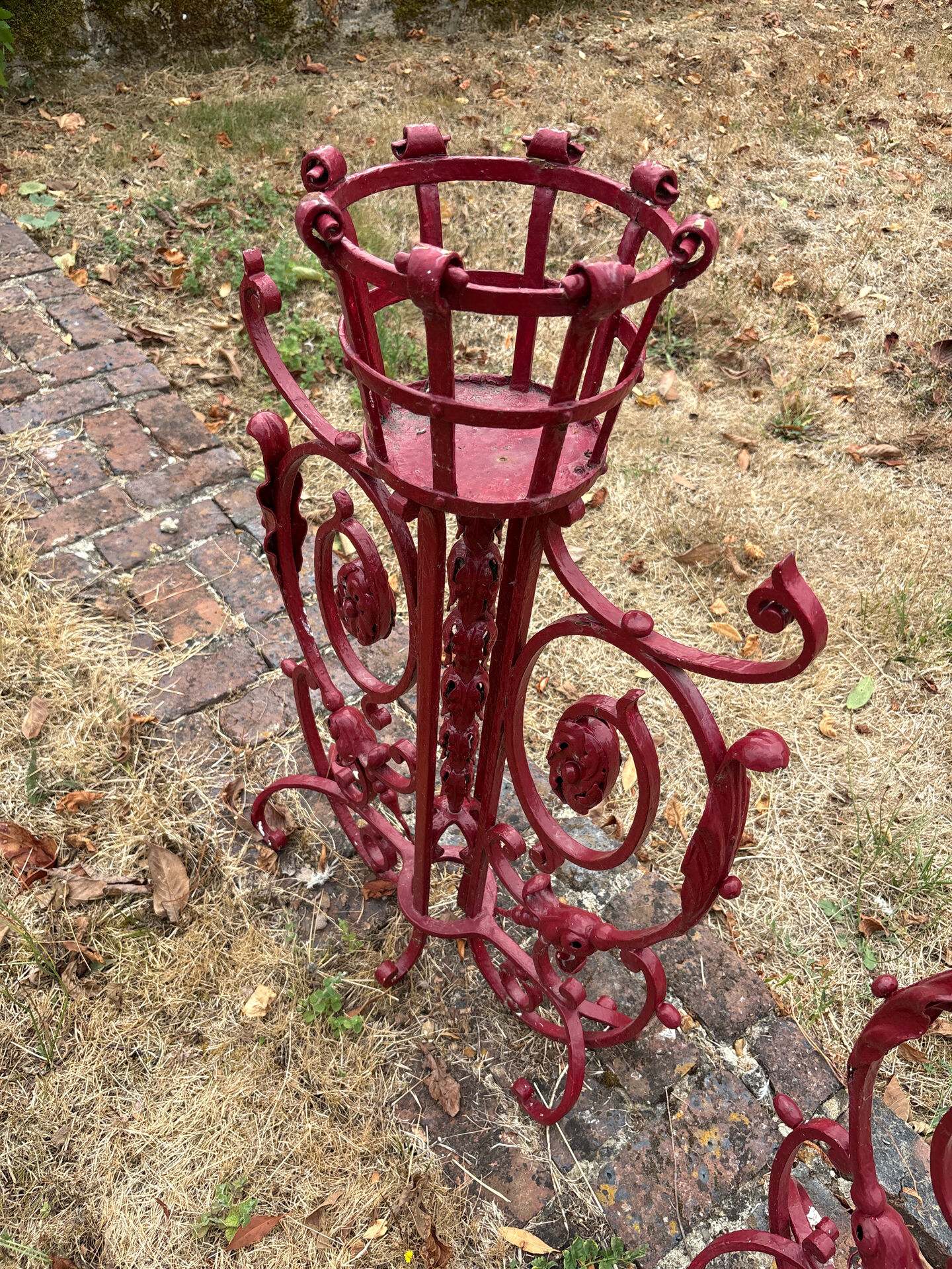 2 wrought iron doors