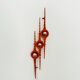 XL Brutalist Wall Lamp or Iron Sculpture
