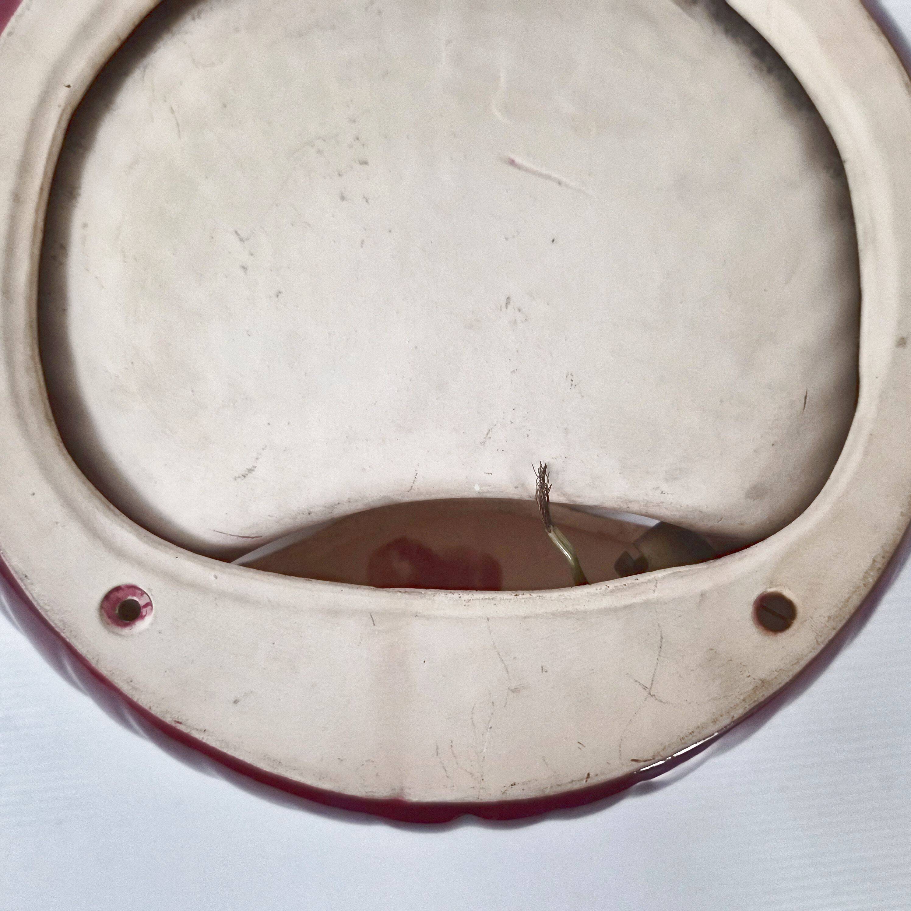 Vintage 1960s seashell wall sconce