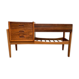 Console vintage année 50 en palissandre