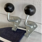 Pair of old school hooks