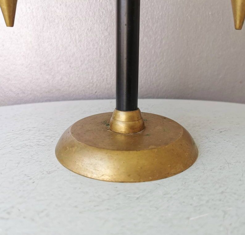 Brass chandelier, 70s