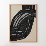 Art print trace 100X70