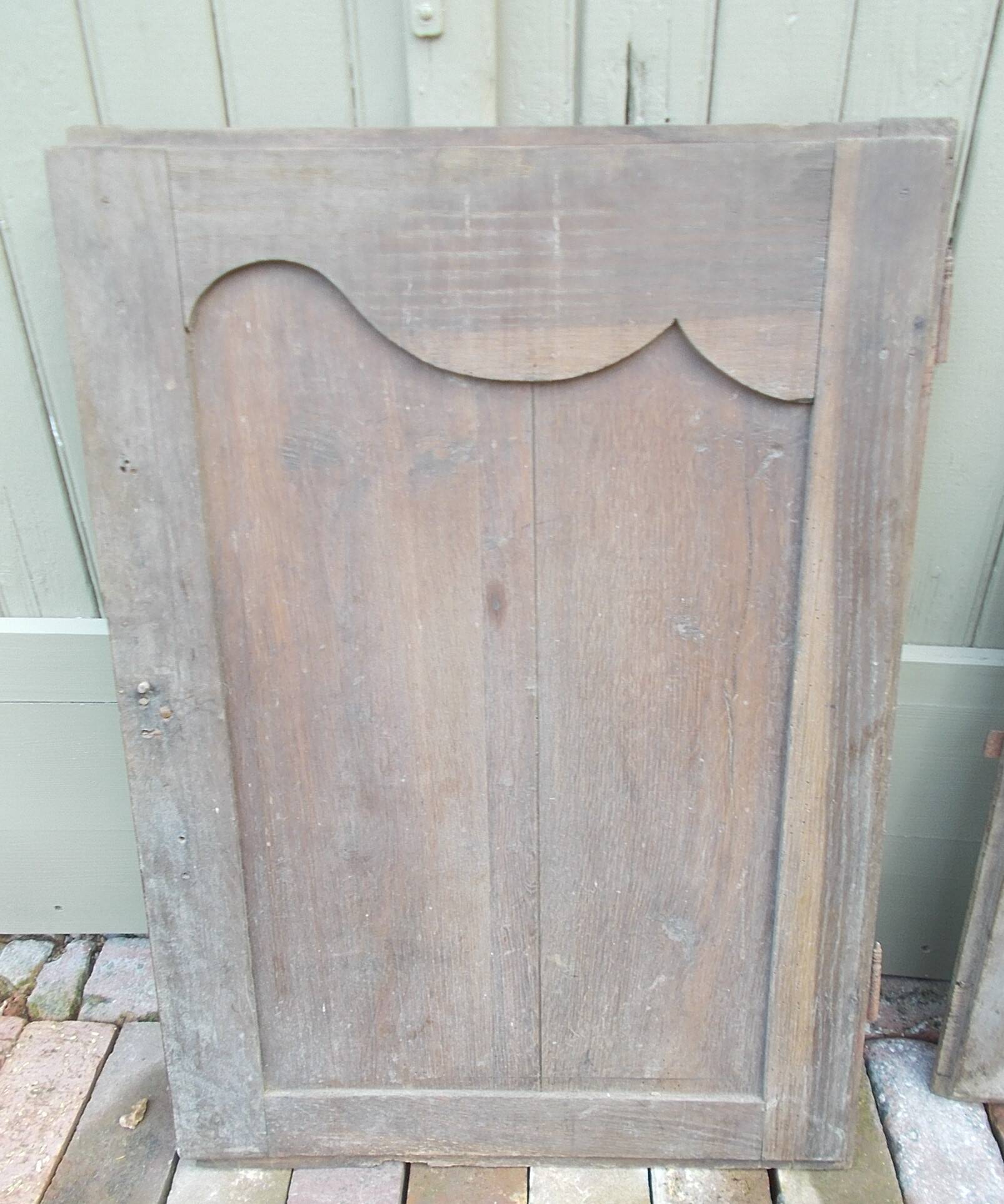 Pair of old doors