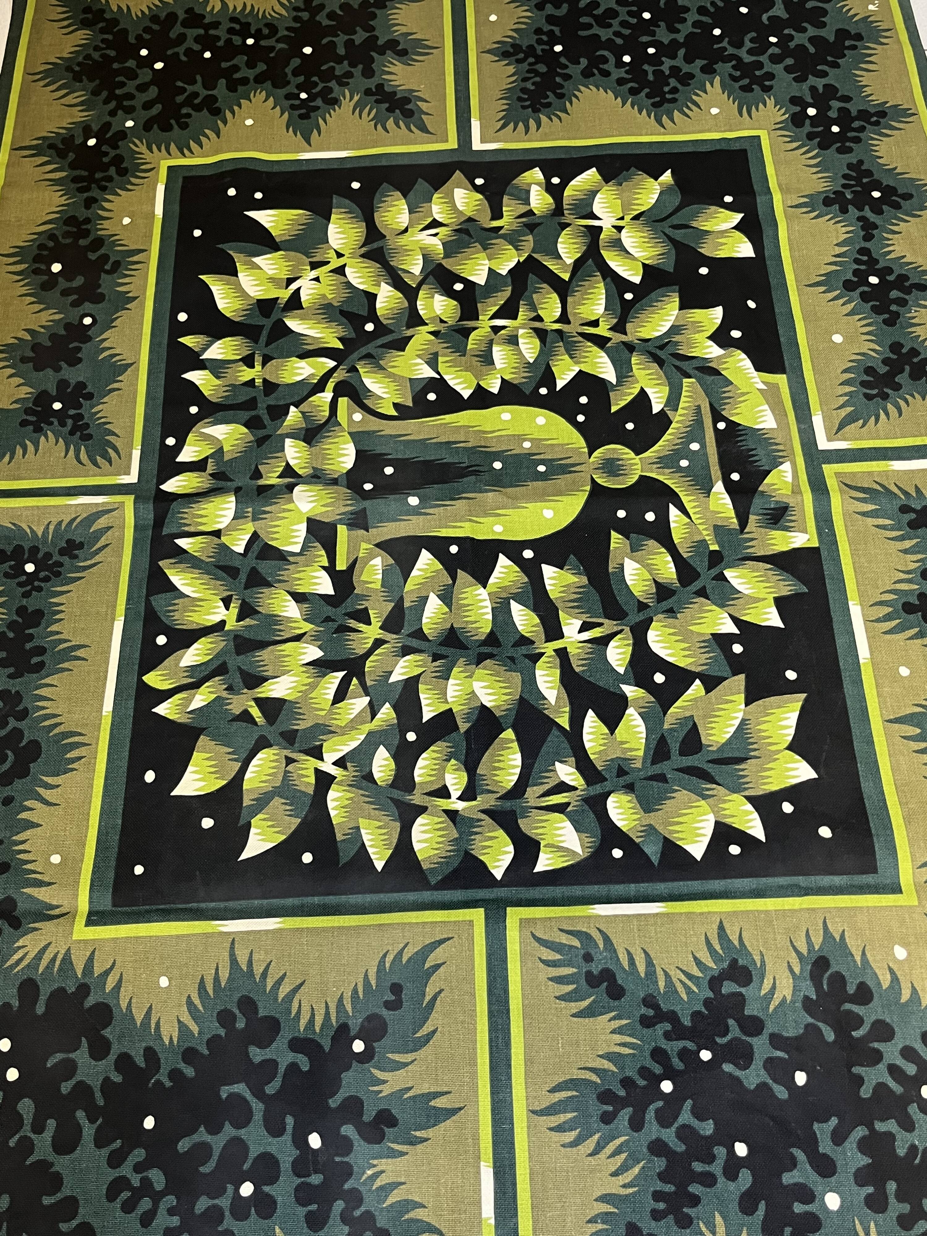 BRAUN ET CIE Tapestry - After Raymond HURTU - entitled "SQUARE"