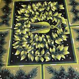 BRAUN ET CIE Tapestry - After Raymond HURTU - entitled "SQUARE"