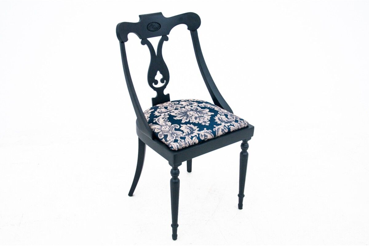 Antique chairs, Northern Europe, around 1890, after restoration