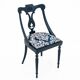 Antique chairs, Northern Europe, around 1890, after restoration