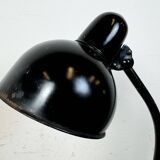 Black Industrial Bauhaus Table Lamp, 1930s