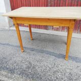 Old wooden table