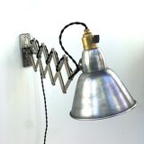Scissors lamp accordion mazda france 1940