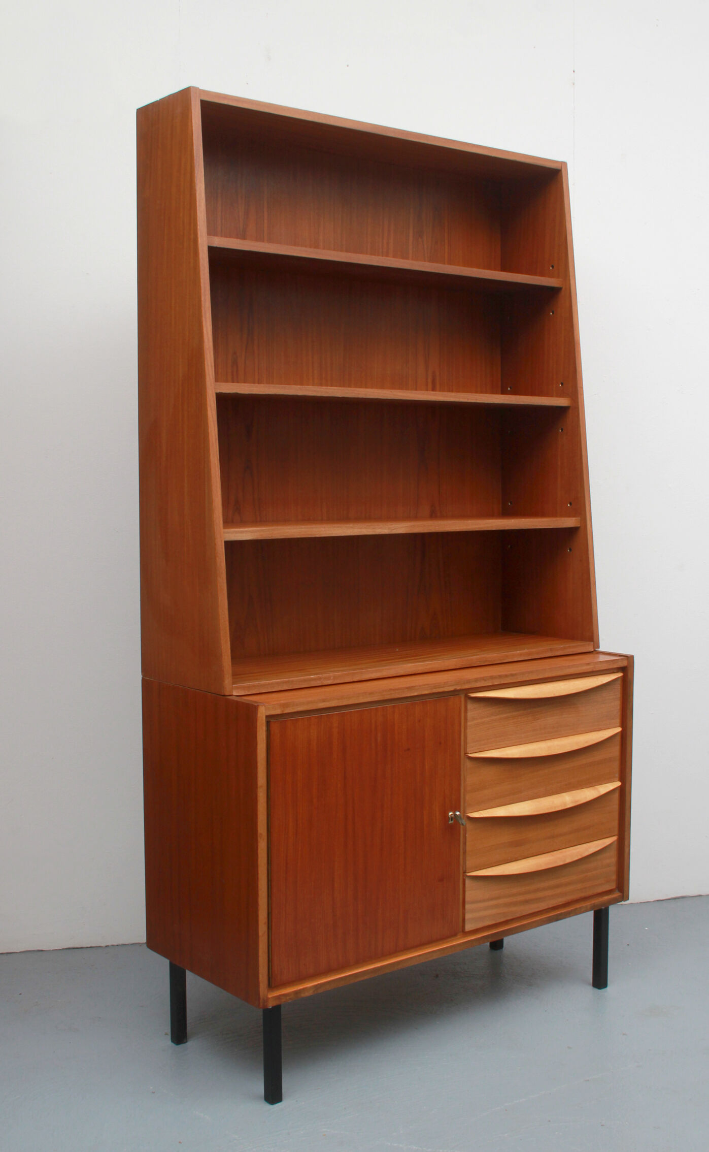 1950s sideboard shelf combination