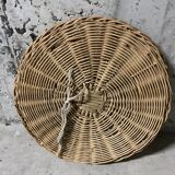 Wicker mirror from the 60s
