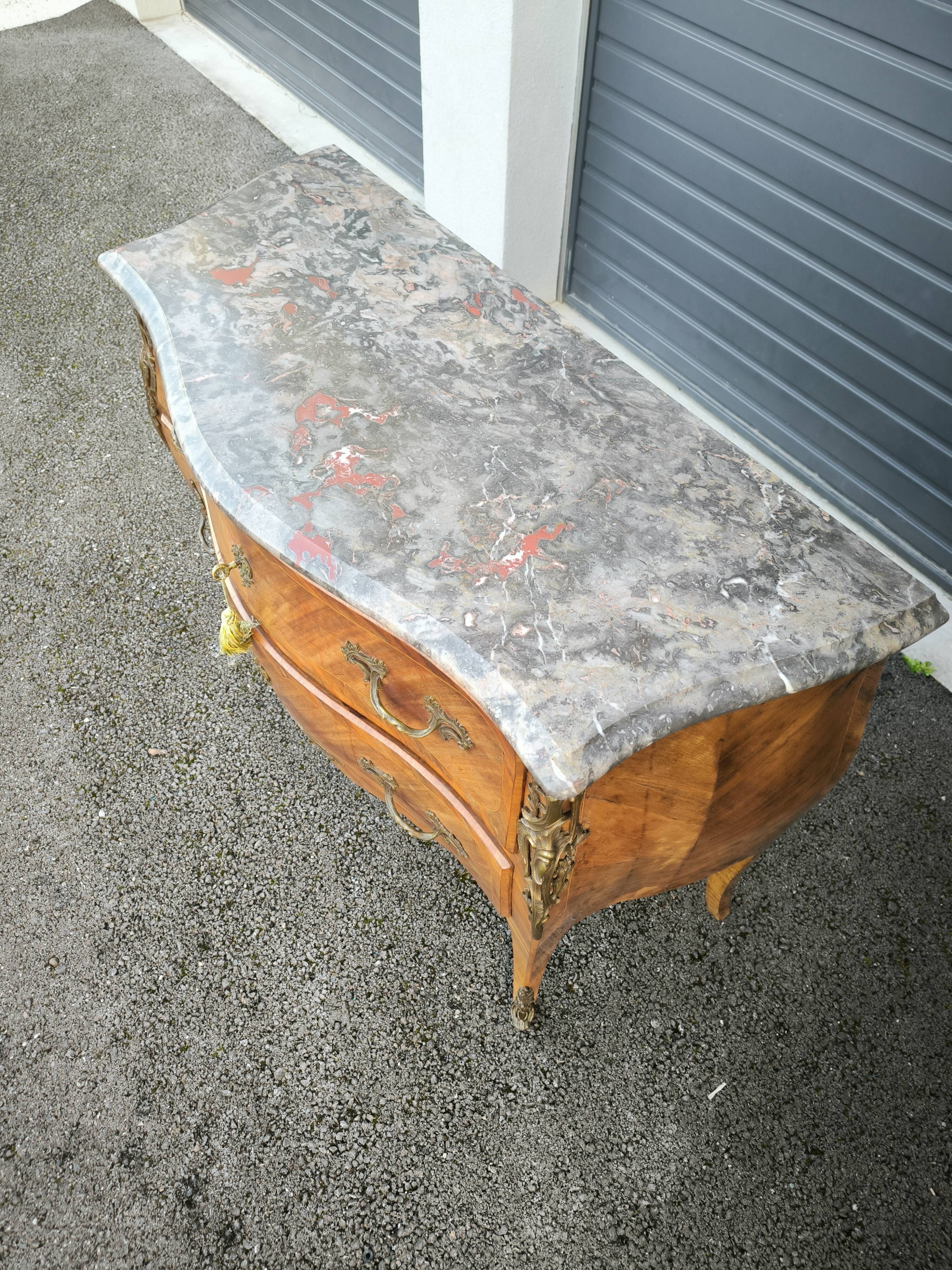 Louis XV style chest of drawers