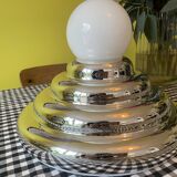 Monoprix chrome wall light