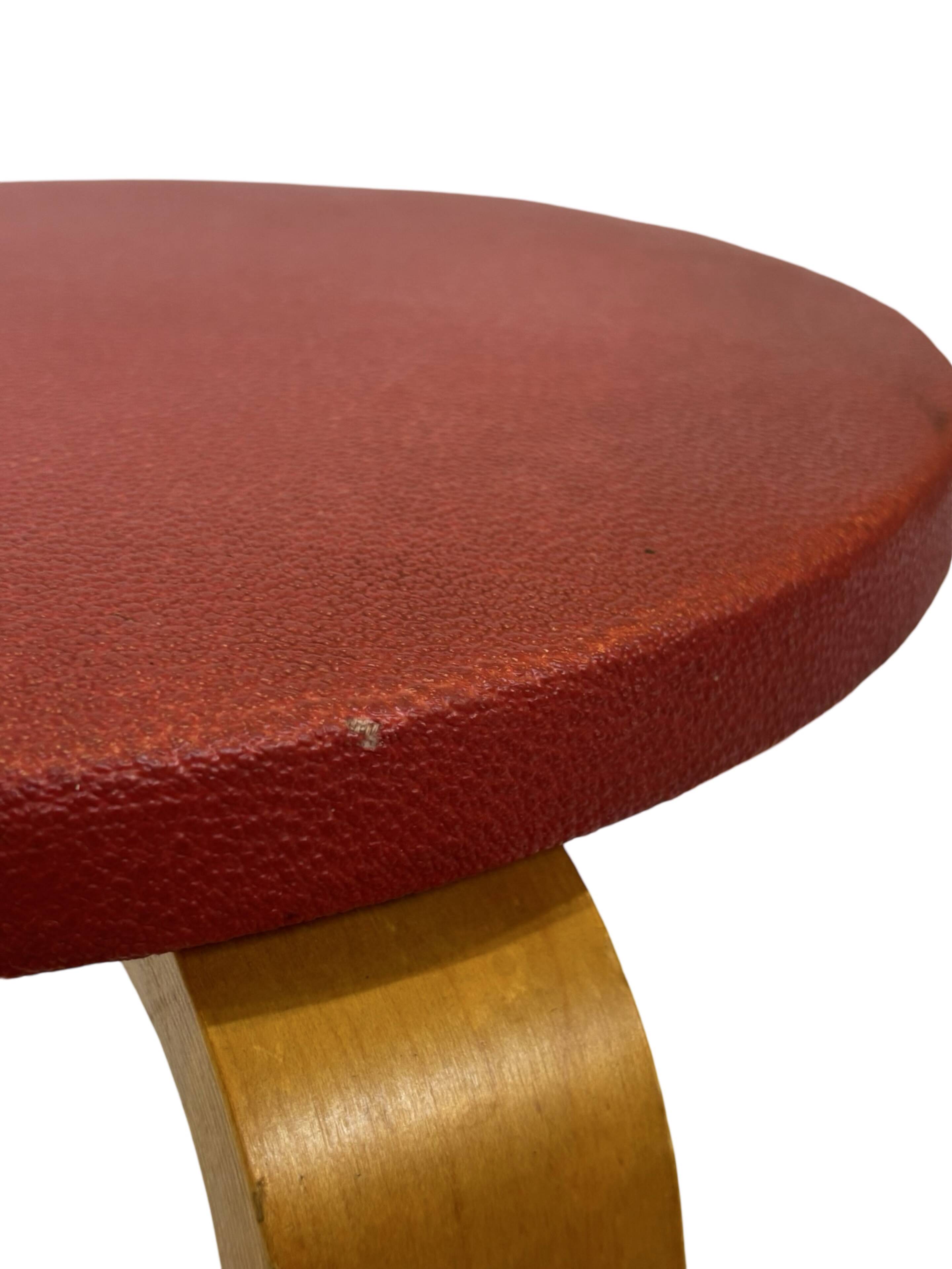 Vintage Cor Alons for Den Boer Gouda stool 1950s design