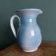 Terracotta pitcher signed Bernard and Geneviève Blanc, Poteries du Queyras