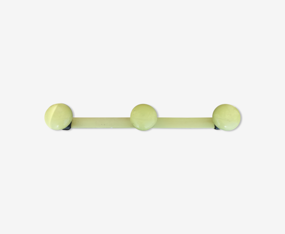 Patère jaune 3 boules