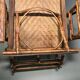 Fauteuil ancien rotin tréssé