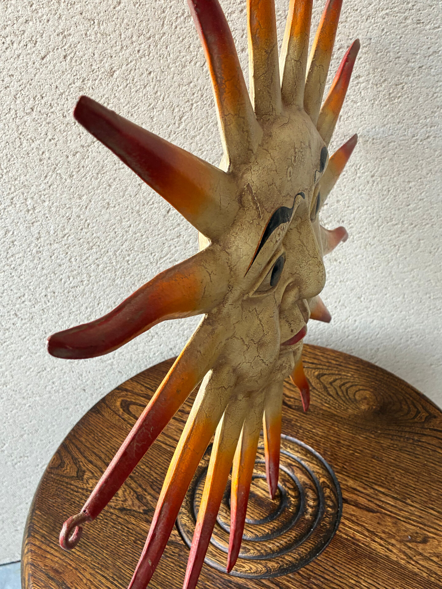 Vintage sun sign