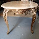 Marble coffee table