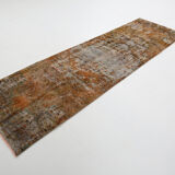 3x9 Vintage Oriental Runner Rug, 80x282Cm, Rug For Kitchen