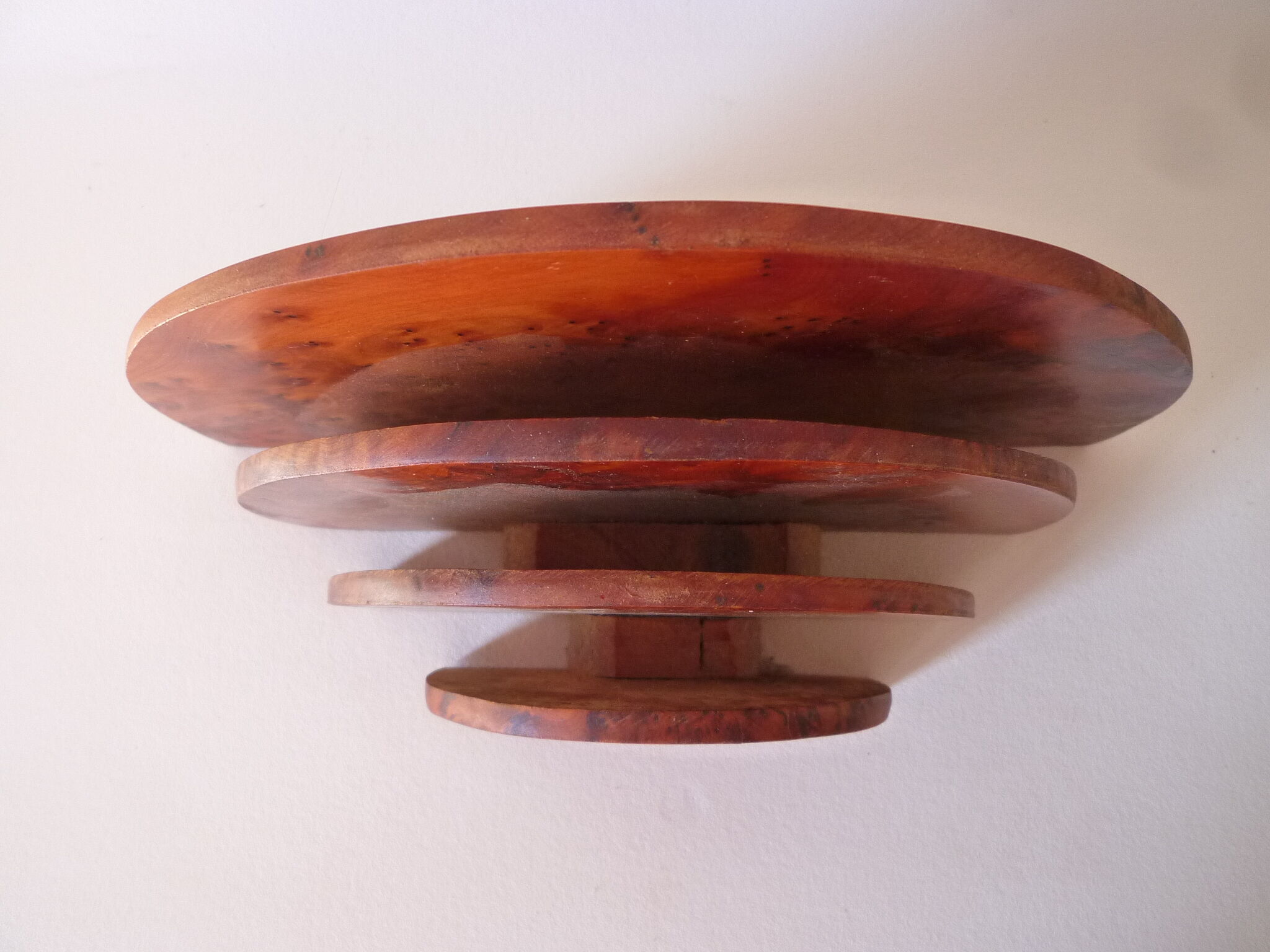 Old door-mail art deco Walnut