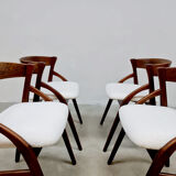 Vintage dining armchairs Denmark 1960