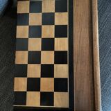 Jeu de jacquet backgammon ancien en bois