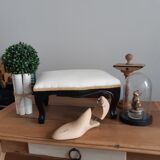 Footrest - golden ribbon stripe