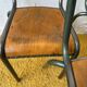 Lot 14 chaises d’école