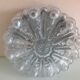 Bulled glass ceiling lamp, vintage 60/70s