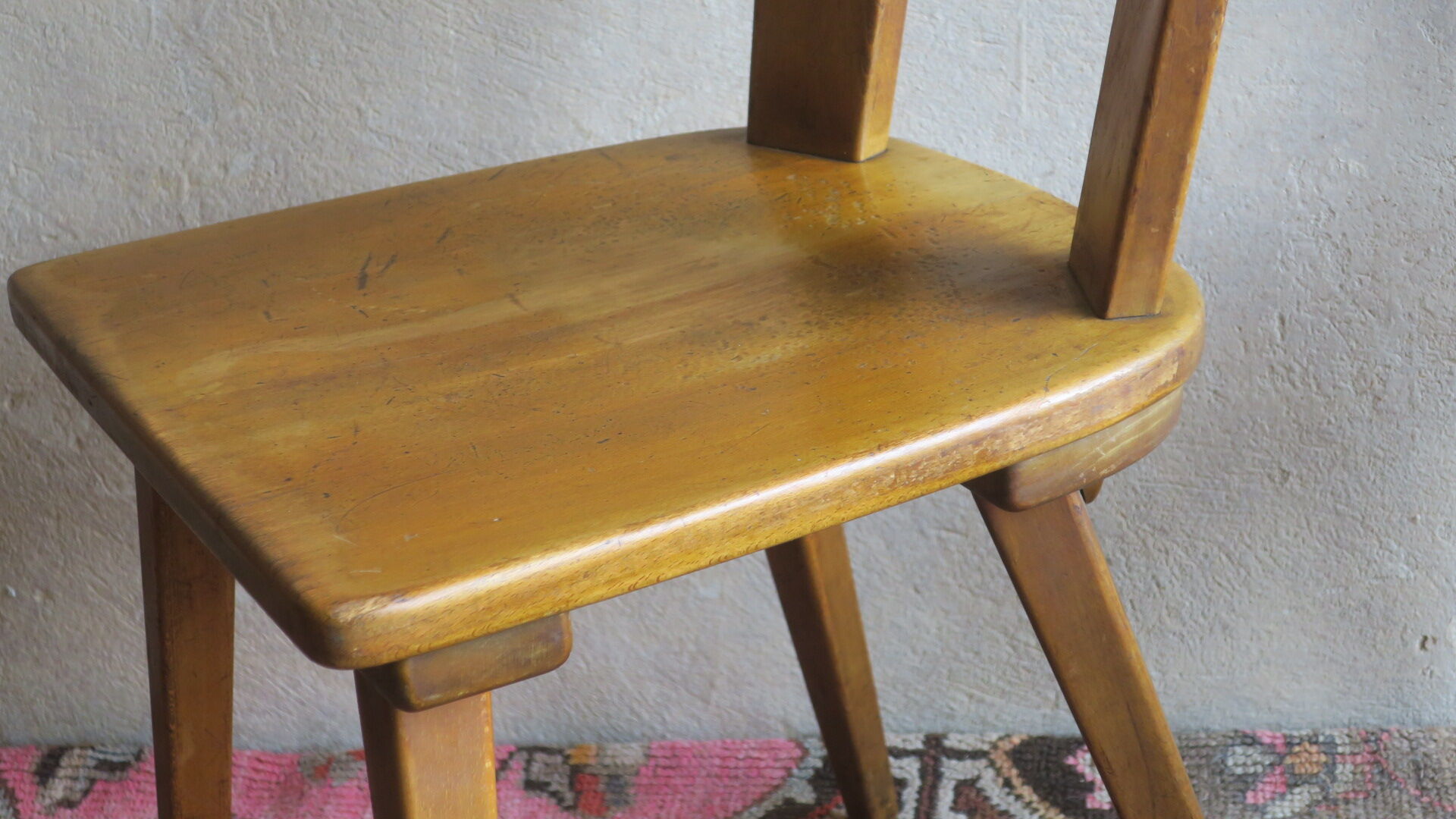Set of four Brutalist chairs 1940s-1950s