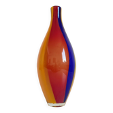 Mid-Century Murano Hand-Blown Art Glass Vase, Italy, 1960s