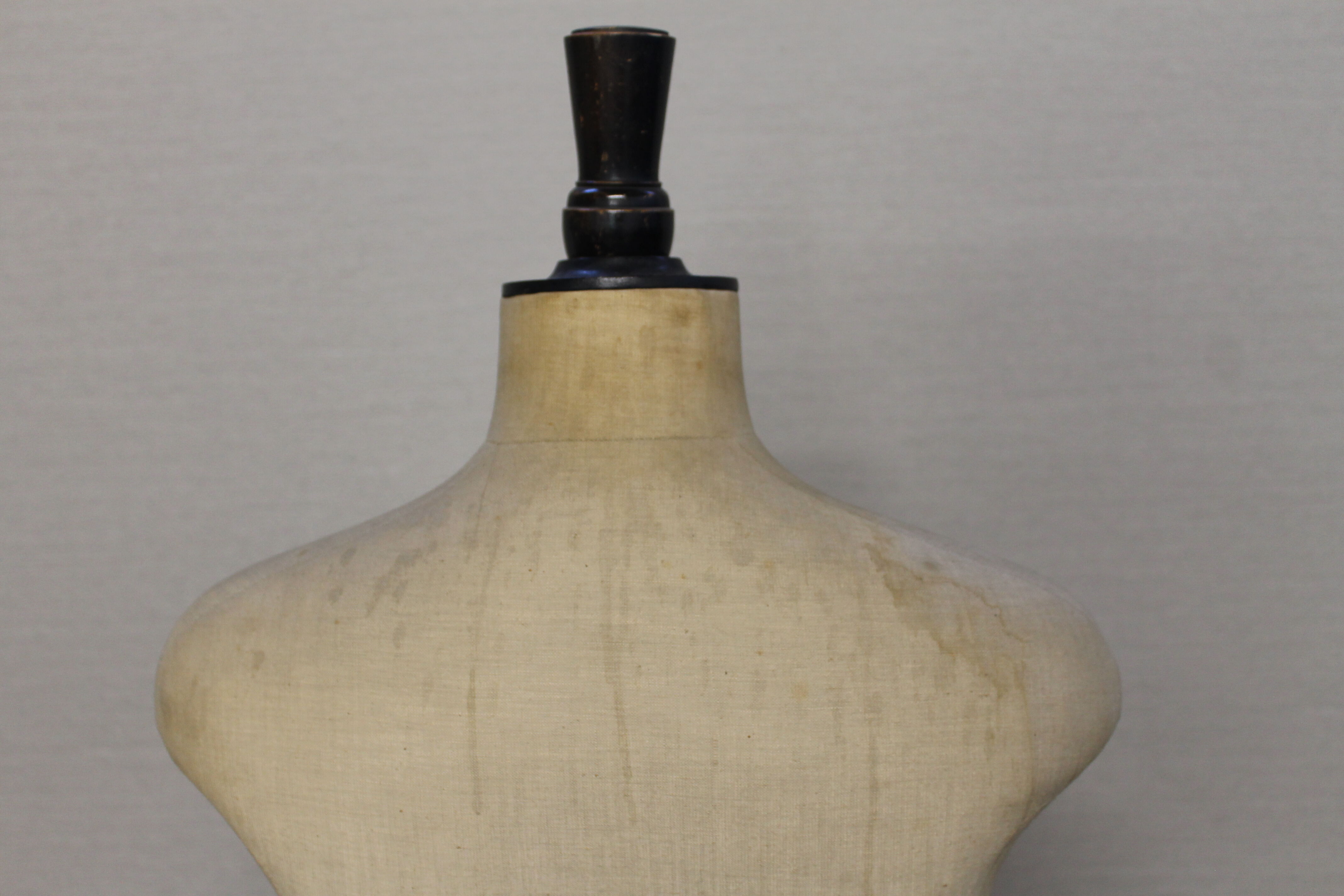 Man sewing mannequin