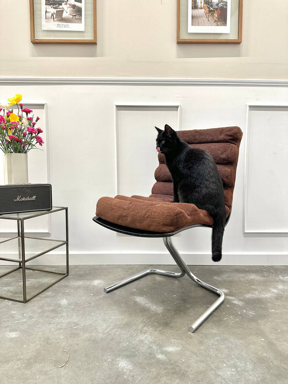 Vintage designer armchair