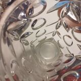 Art Deco cut crystal vase