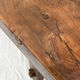 Solid elm farmhouse table