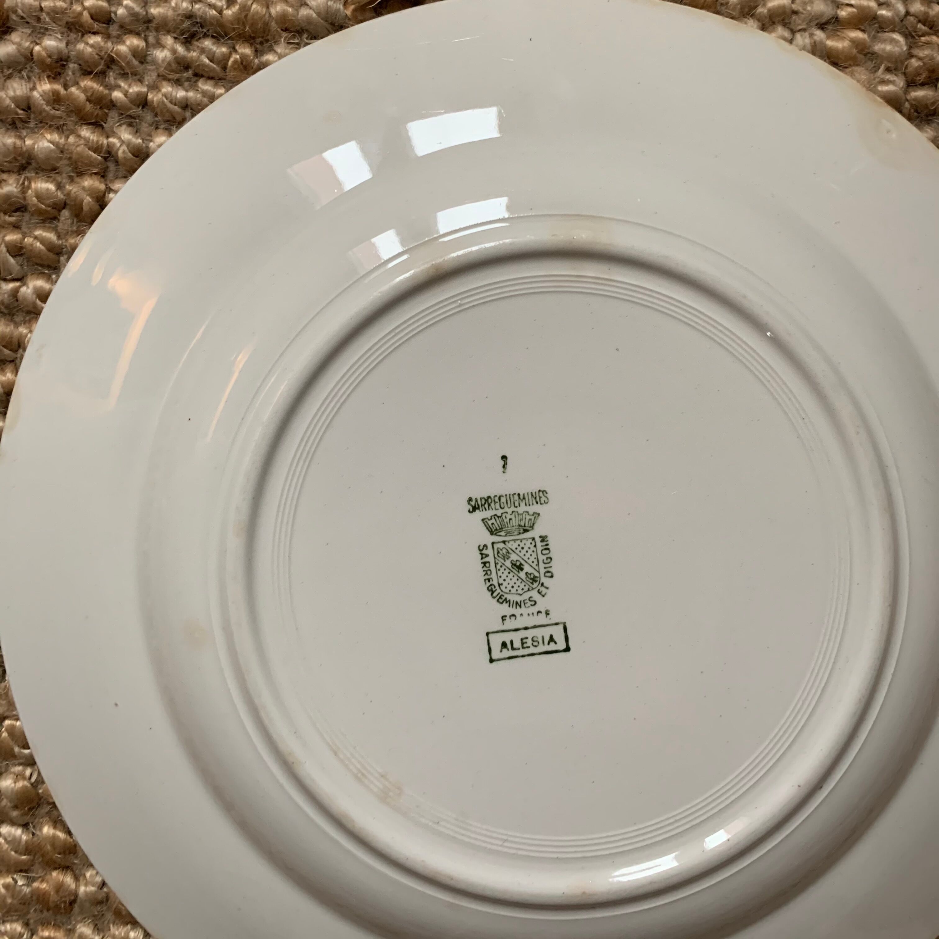Digoin Sarreguemines serving dish,