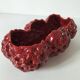 Cache-pot triptyque De Bruyn Fives Lille rouge n°4709